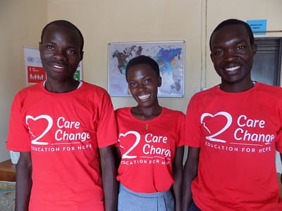 Emmanuel, Rachael and Lawrence